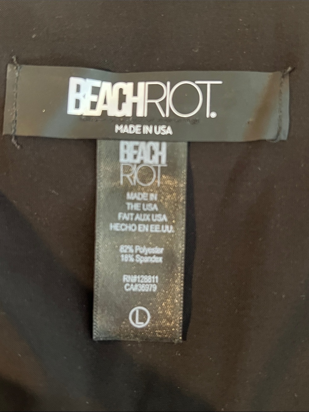 Beach Riot Black Ruffle Knot Bikini Set - Picture 9 of 10